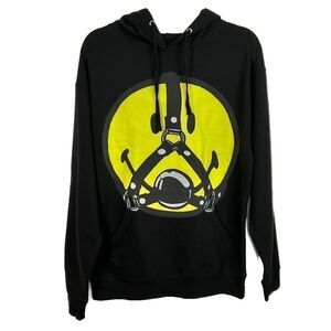 Chinatown Market x Dolls Kill Smiley Ball Nice Day Hoodie Medium NWOT
